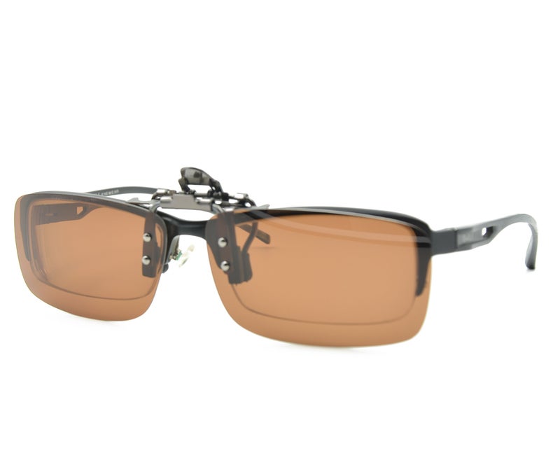 Besgoods Polarized Clip-on Flip up Sunglasses Metal Clip Lenses Glasses for Driving Fishing Cycling Outdoor Sport - Image 5